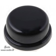 Botton round for TACT switch 12mm black