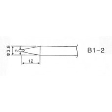 Tip for soldering-iron diam. 3.8mm B1-2