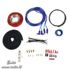 Car audio connection kit with loose plugs