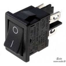Miniature rocker switch H8550VB01 10A/250VAC ON-OFF