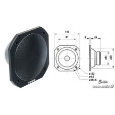 Loudspeaker VISATON VS-FRS10WP/8B 8Ω 90Hz-19KHz 50Wmax 90dB Ø100mm 
