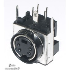DIN4 mini socket for soldering