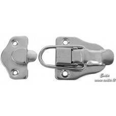 White metal lock 84x45mm