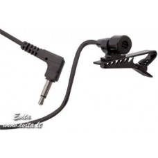 Clip-on microphone MICTC2 20-16000Hz 65dB plug 3.5mm