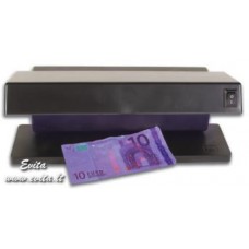 Ultraviolet counerfeit money detector with two UV lamps 230V