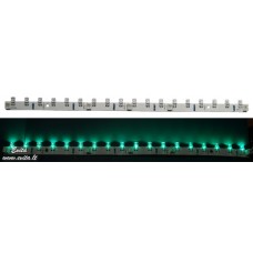 Flex LED strip module green 18LEDs 30cm 12Vdc