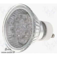 Lamp with light-emitting diodes 240V GU10 warm white