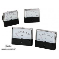 Analogue current panel meter DC 10A 60x47mm