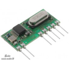 Miniature receiver RX-MID-3V -111dBm 433.92MHZ AM
