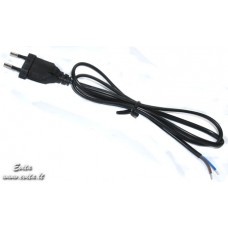 Cable 2x0,5mm with mains switch-plug 1m