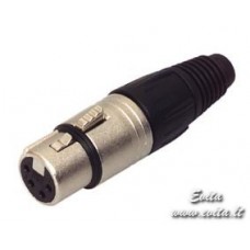 XLR4 female cable connector NEUTRIK