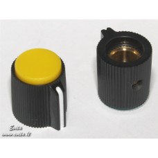 Handle for 6mm shaft yellow