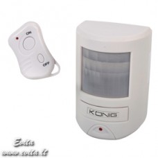 Security alarm with motion detector APR20