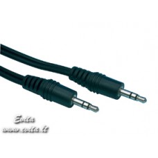 Cable "Ø3.5 stereo plug - Ø3.5 stereo plug" 5m