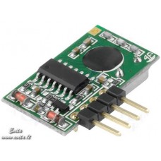 Miniature RF receiver -98dBm 868MHz FSK