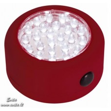 Magnetic 24 LED handy lamp with hook