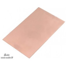 Copper clad board 1,5x100X160mm single sided 