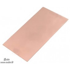 Copper board 1.5x297x420mm single sided
