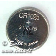 Lithium battery CR1025 3V