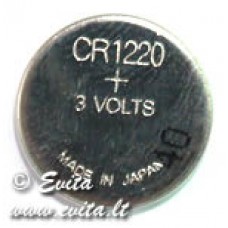 Lithium battery CR1220 3V