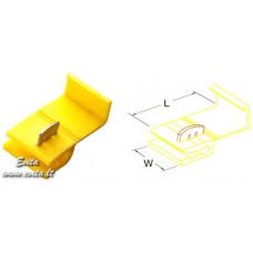 Quick splice connectors for 4-6mm² wires/ 878201 yellow