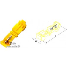 Quick splice connectors for 4-6mm² wire branch-line/ 878206 yellow