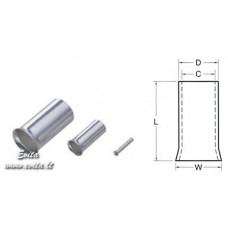 Tube-shaped tip for 1.5mm² wire/ EN1508