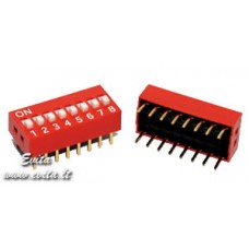 DIP switch RS-08 OFF-ON