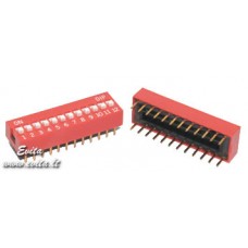 DIP switch DS-12 OFF-ON
