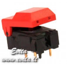 Button switch DAT2RT 10mA/24VDC ON-(ON) red