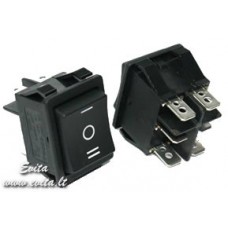 Rocker switch R565KKBT0FS  15A/250VAC (ON)-OFF-(ON)