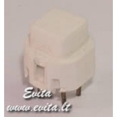 Button switch DATE6WS OFF-(ON) white