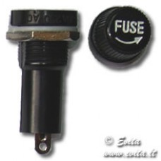 Case holder for fuse Ø6x30mm