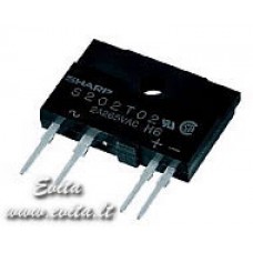 Opto relay S202T02 (8mA 2A/600VAC+ZCD) SHARP
