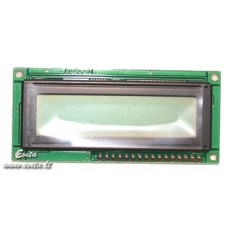 LCD indikatorius DEM16216SGH 16x2 (2.95x5.55)mm