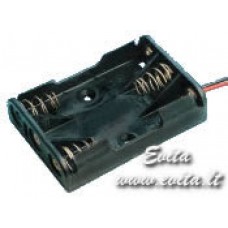 Batteries holder 3xR03(AAA) with wires