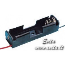 Battery holder 1xR6(AA) with wires