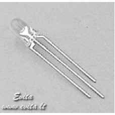 Light-emitting diode 5mm red/yellow frosted L-519EYW 