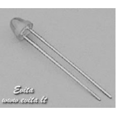 Light-emitting diode 5mm yellow diffusive L-593YT 