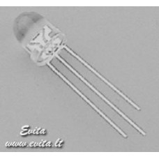 Light-emitting diode 8mm green/yellow frosted L-819GYW 