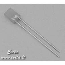 Light-emitting diode 2x5x7mm amber diffusive L-413AD 