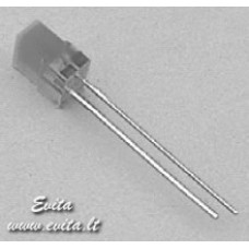 Light-emitting diode 4x7x9.5mm red diffusive L-473ED 