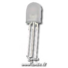 Light-emitting diode 8x8mm red/green frosted L-809EGW 