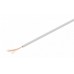 Insulated copper wire 1x0.14mm², 10m. white