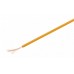 Insulated copper wire 1x0.14mm², 10m. orange