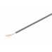 Insulated copper wire 1x0.14mm², 10m. grey