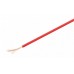 Insulated copper wire 1x0.14mm², 10m. red