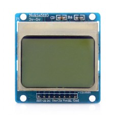 LCD ekranas su PCD8544 valdikliu 84x84