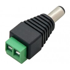 DC plug 2.5/5.5mm for LED strips