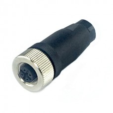 Circular Cable Connector M12-PG7 female 4P